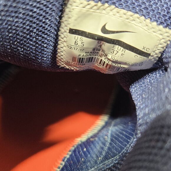 Nike Zoom Cage 3 Men Size 6.5 Bone/Blue/Red Athletic Tennis Shoes Rare Colorway - Picture 8 of 12